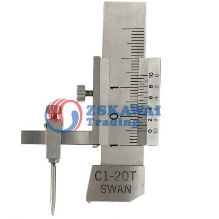 日本SWAN天鵝段差規(guī)C1-20T面差尺游標(biāo)卡尺塞尺工業(yè)級(jí)測(cè)量工具